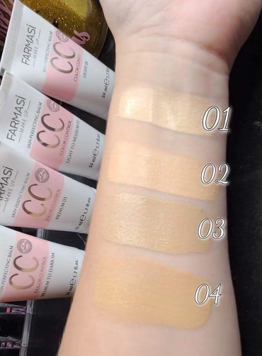 نتیجه قبل/بعد: یکنواخت شدن رنگ و مات شدن پوست با یک لایه نازک